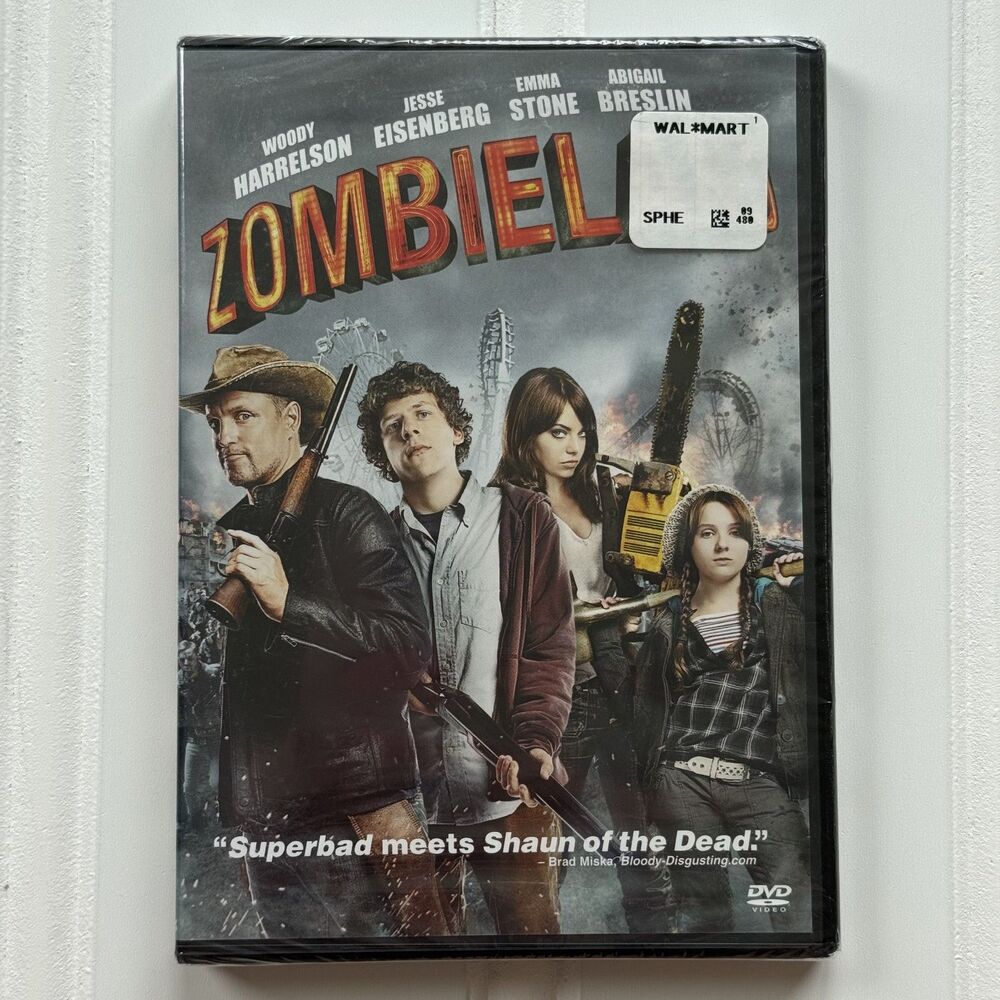 Zombieland (2009) DVD - Unopened | Apocalypse, Comedy, Action, Horror Movie